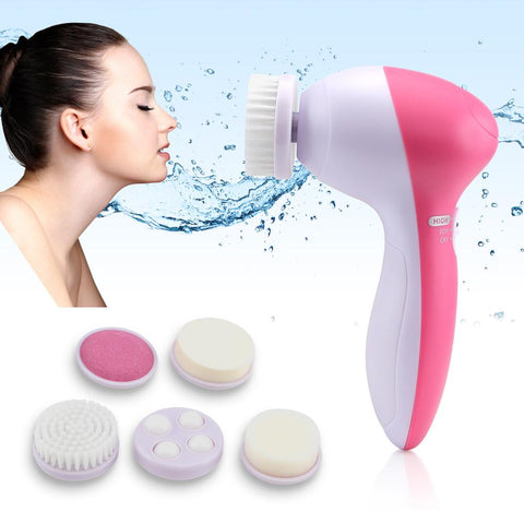 Brosse Visage 5 En 1 Nettoyage Et Massage