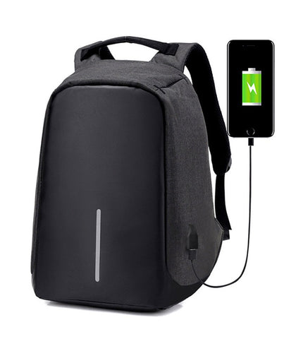 Sac À Dos Antivol Avec Port USB Intégré